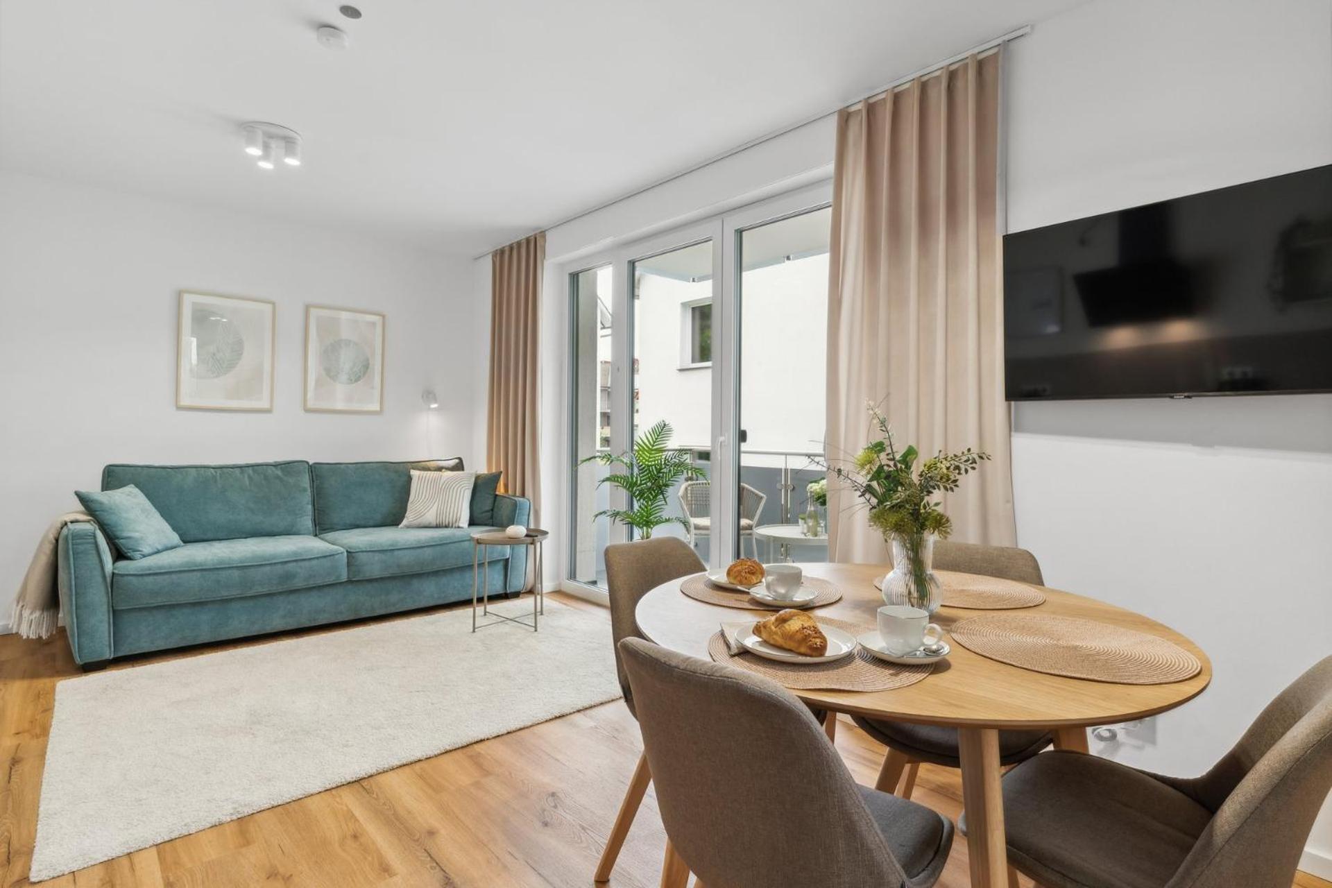 Zwei Apartments Fuer Bis Zu 8 Personen Zentral, Modern, Mit Terrasse & Balkon บีเลอเฟล์ด ภายนอก รูปภาพ